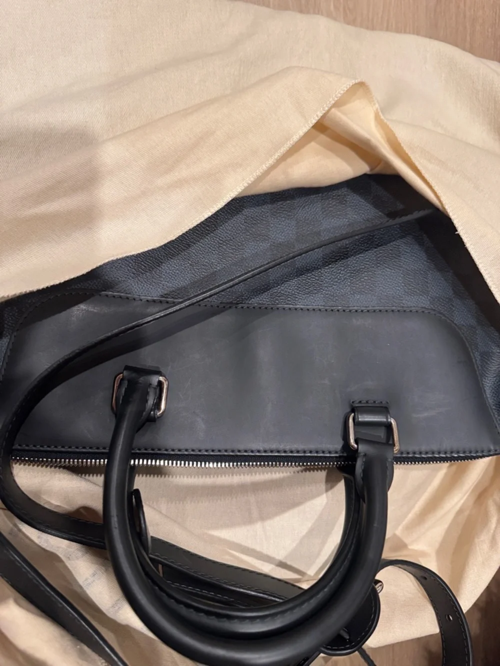 Louis Vuitton Damier Graphite Porte-Documents Brief Case